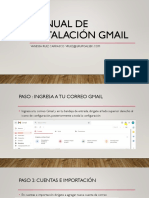 Manual de Instalación Gmail