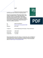 Journal Pre-Proof: Chemical Engineering and Processing - Process Intensification