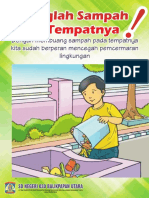 Poster Adiwiyata SD 030 - Buang Sampah