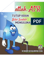 Poster Adiwiyata SD 030 - Hemat Air