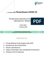 Pelatihan Pemeriksaan COVID-19 - GLP - 2021