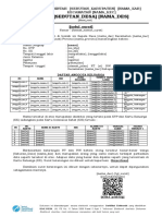 Surat Ket Beda Identitas Kis