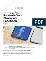 14 Ways To Promote Your Ebook On Facebook - Book Cave