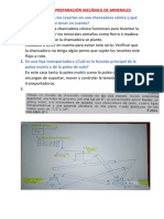 EXÁMEN PARCIAL DE PREPARACIÓN MECÁNICA DE MINERALES