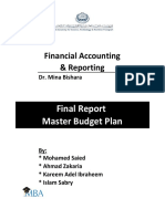 Financial Accounting - Final Case Study