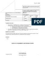 Cost Proposal Cover Sheet