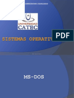 MsDos Operating Systems