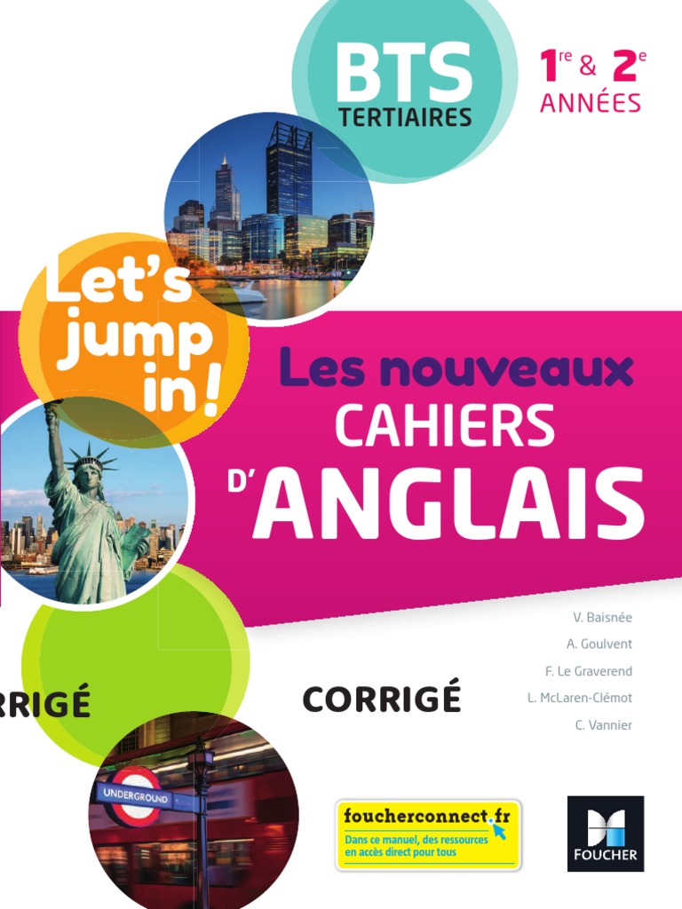 Corrige Anglais BTS - Ed 2020, PDF