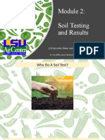 Slides For Module 2 Soil Testing and Resultspptx