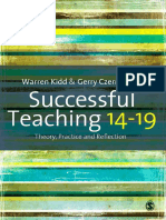 Successful Teaching 14 19 Theory Practice and Reflection
