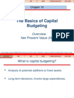 The Basics of Capital Budgeting: Net Present Value (NPV)