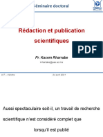 Séminaire 3 - Rédaction Et Publication Scientifiques - Kacem