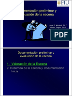 2unidad02.3 Documentacion Preliminar y Evaluacion de La Escena