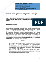 Demanda Cancelacion Patrimonio Fusionada