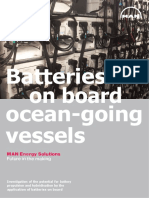 Batteries On Board Ocean-Going Vessels