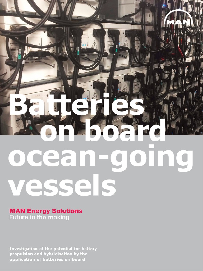 Batteries On Board OceanGoing Vessels PDF Lithium Ion Battery Battery Charger