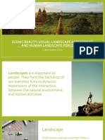Scenic Beauty: Visual Landscape Assessment and Human Landscape Perception