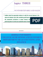 Chapter THREE: Audit of Accounts Receivable and Sales