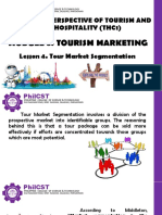 Micro Perspective of Tourism and Hospitality (Thc1)