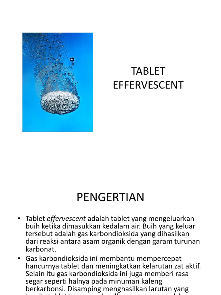 Tablet Effervescent