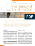 Analisis sensorial