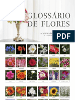 Glossário de flores para decoração natural