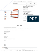 Estante em Aço Reforçado 1600kg - H18060 - STROM - HF Multiferramentas