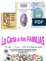 Carta A Las Familias y Equipo de Redacción