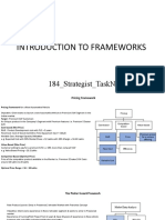 Introduction To Frameworks: 184 - Strategist - Taskno7