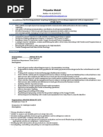 Malali Resume