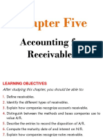 Chapter Five - Accounting For - Receivables