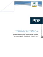 TERMO DE REFER+èNCIA - 4 SALAS DE AULA CIEF