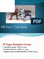 DB Toys-Case Study