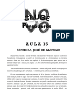 Aula 3 - Senhora, De Jose de Alencar (PDF)
