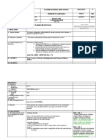 Semi-Detailed Lesson Plan in Beauty Care For COT 1