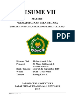 RESUME 7 KESIAPSIAGAAN BELA NEGARA (Ni Made Widiastuti & I Made Winarta)