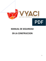 Manual de Seguridad en La Construccion Oficio