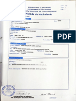 Libro 5 Año 2004 Tomo III Partidas de Nacimiento