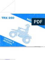 TRX - 250 Honda
