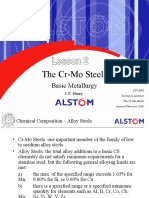 The Cr-Mo Steels: Basic Metallurgy