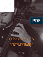 OSU - O Barroco e o Contemporâneo, Com William Teixeira (Programa de Concerto)