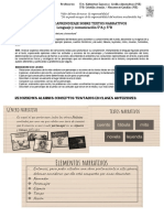 Guía de Aprendizaje Textos Narrativos 5°A y 5°B