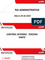 Control Interno III Fraude - Principales Señales