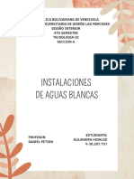 INSTALACIONES DE AGUAS BLANCAS