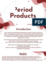 Period Products - Nishka Gupta