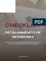 Checklist de Detalhamento de Interiores