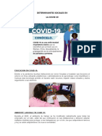 Determinantes Sociales en El Covid 29