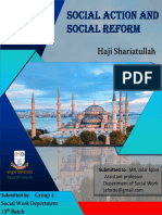 Social Action and Social Reform: Submitted To