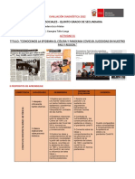 Evaluación Diagnóstica 2022