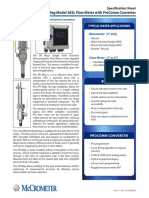 Spi Mag Model 282L Flow Meter With Procomm Converter